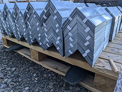 Step Shingle 4x4x8 Galvanized Steel Step Shingle 4x4x8 Galvanized Steel