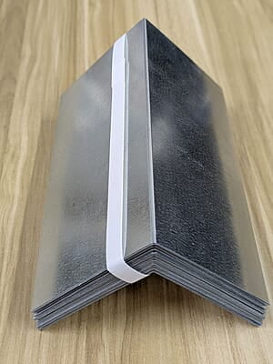 Step Shingle 4x4x8 Galvanized Steel